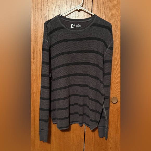 Old Navy Other - Gap Men’s Striped Waffle Knit Shirt (Vintage)